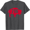 EmmaLoo Tees Buffalo New York BFLO B-Lo WNY Shirts 716 Area Code Buffalo New York BFLO WNY T-Shirt T-Shirt - Dark Heather