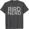 EpicWear Bird Nerd Bird Watcher Watching tshirt T-Shirt - Dark Heather Grey