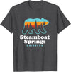 Steamboat Springs Colorado Bear T-Shirt - Dark Heather Grey