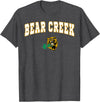 Official High School Fan Gear Bear Creek High School Bears T-Shirt C2 T-Shirt - Dark Heather Grey
