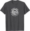 Bear Lake The Caribbean Of The Rockies Utah Idaho Bear Lake Vintage The Caribbean Of The Rockies Utah Idaho T-Shirt - Dark Heather Grey
