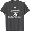 T-shirts 4You Paddlefish Hookin Ain't Easy fishing shirt T-Shirt - Dark Heather Grey