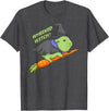 guineamerch Guinea Pig Wheeked Witch Halloween T-Shirt - Dark Heather Grey