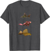Pleco Lovers Tees Pleco Plecostamus Algae Eater Aquarium Fish Tanks T-Shirt - Dark Heather Grey