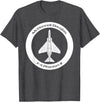 Bear Cave Designs - USA McDonnell Douglas F-4 Phantom II T-Shirt - Dark Heather Grey