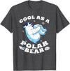 Polar Bear Apparel Cool Polar Bear Funny Arctic Animal Lover T-Shirt - Dark Heather Grey