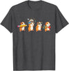 Cute Guinea Pig Lovers First Day of School Costume Funny Guinea Pig Back to School Teacher Student T-Shirt - Dark Heather Grey