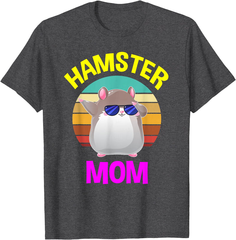 Hamster Mother Costume Lover Gifts Women Children T-Shirt - Dark Heather Grey