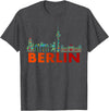 Berliner Bär Designs - Berlin Shop - Berlin Berlin Design - Berlin Bear - I Love Berlin T-Shirt - Dark Heather Grey