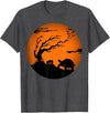 Spurred Tortoise Halloween African Sulcata Tortoise Halloween T-Shirt - Dark Heather Grey