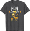 Giraffe Baby Shower Party Ideas For Mom Mom To Be Giraffe Baby Shower Cute T-Shirt - Dark Heather Grey