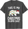 Funny Polar Bears Family Matching Wear Tees Polar Bear Christmas Pajama Santa Bear Lover T-Shirt - Dark Heather Grey