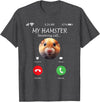 Funny Hamster Meme T-Shirt - Dark Heather Grey