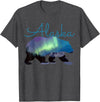 We Love Alaska Alaska Bear Grizzly Polar Alaskan Natural T-Shirt - Dark Heather Grey