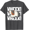 Guinea Pig Gifts & Merchandise Guinea Pig Girl Wheek! Wheek! Guinea Pigs T-Shirt - Dark Heather Grey