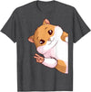 Hamster Children Girls Boys T-Shirt - Dark Heather Grey