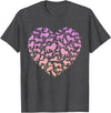 Girls Lion Design Silhouette Lions Design for Lion Lover | Girls Lion T-Shirt - Dark Heather Grey