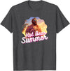 Bear & Cub Chaser Pride Community Co. Hot Bear Summer - Bear & Cub Gay Pride LGBT Bear Gay Daddy T-Shirt - Dark Heather Grey