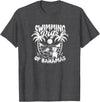 Bahamas - Animals - Attraction SWIMMING PIGS OF BAHAMAS - Bahamas T-Shirt - Dark Heather Grey