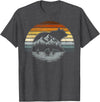 Bear Community Bear Brotherhood Gay Men Gifts Bear Pride Retro Mountain Nature Gay Bear Flag T-Shirt - Dark Heather Grey