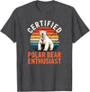 Polar Bear Shirts & Gifts Polar Bear T-Shirt - Dark Heather Grey