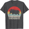 Catch Some Rays Vintage Retro Tardigrade Microbiology Water Bear T-Shirt - Dark Heather Grey