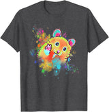 Funny Hamster T for Boys, Girls, Men, Women & Kids Hamster T-Shirt - Dark Heather Grey