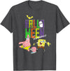 SpongeBob Schwammkopf SpongeBob SquarePants Halloween Screams With Patrick & Gary T-Shirt - Dark Heather Grey