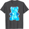 Urban Empyre Blue Gummy Bear Candy T-Shirt - Dark Heather Grey