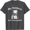 My Flabbers Bear, Bear Funny, Gasted Bear Flabbers My Flabbers Have Been Gasted, Funny Graphic, Bear Art Cute T-Shirt - Dark Heather Grey