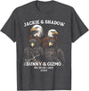 Jackie and Shadow Bald Eagle Family Tee Jackie and Shadow Sunny and Gizmo Big Bear Lake 2025 T-Shirt - Dark Heather Grey
