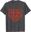 Bear Lover Merch Bear Sunglasses - Bear Lover T-Shirt - Dark Heather Grey