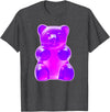 Urban Empyre Purple Gummy Bear T-Shirt - Dark Heather Grey