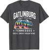 Gatlinburg Family Vacation Tees Family Vacation Mountains Gatlinburg Tennessee Bear Souvenir T-Shirt - Dark Heather Grey