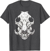 Hog Hunter Skull Co. Hog Hunter Skull Hunting Wild Hog Pigs T-Shirt - Dark Heather Grey