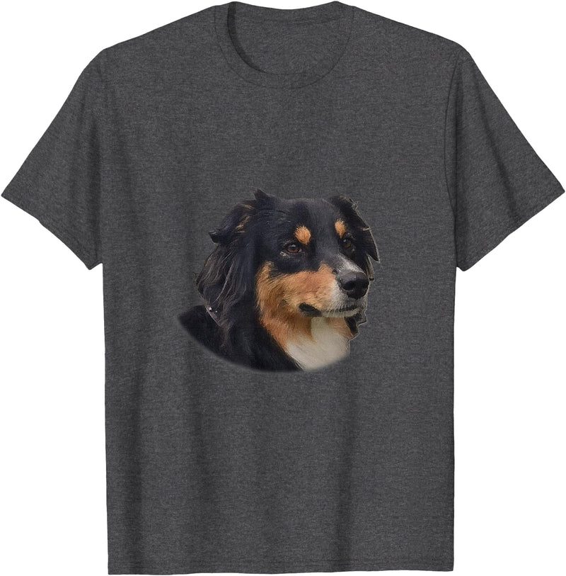 Grizzly/Doudy Dog T-Shirt - Dark Heather Grey