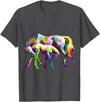 Clothing25 Horses! T-Shirt - Dark Heather Grey