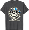 Nerrrdy Lion Hipster Men Women Kids Boys Girls Funny Lion T-Shirt - Dark Heather Grey