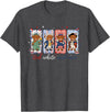 Red White Moo Patriotic Highland Cow Red White and Moo Highland Cow USA 4th of July 250th Years T-Shirt - Dark Heather Grey