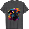 Guinea Pig Lover Designs Guinea Pig Lovers Colorful Pop Art Guinea Pig T-Shirt - Dark Heather Grey