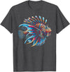 Lionfish Marine Fish Artwork Lionfish Lion Fish Lover T-Shirt - Dark Heather Grey