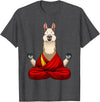 Funny Llama Gift Llama Lover Accessories & Stuff Cute Llama Design For Men Women Alpaca Animal Llama Lovers T-Shirt - Dark Heather Grey