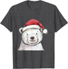 Merry Christmas Gifts For The Whole Family Christmas Holiday Season Xmas Polar Bear T-Shirt - Dark Heather Grey