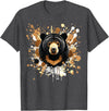 Sun Bear by AKH Sun Bear Splatter Art, Sun Bear Illustration, Sun Bear T-Shirt - Dark Heather Grey
