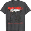 Prototype Robot Teddy Bear Funny T-Shirt - Dark Heather Grey