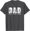 Fishing Fisherman Fisher HD0 Fishing Dad Father T-Shirt - Dark Heather Grey