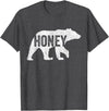 Matching Family Bear by Foxio Honey Bear Matching Family Camping Bear Funny Honey T-Shirt - Dark Heather Grey