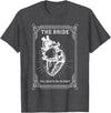 Bride Groom Wedding Bachelorette Halloween Gothic Halloween Bride Groom Wedding Bachelorette Party T-Shirt - Dark Heather