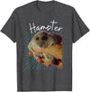Cute and Funny Hampter Hamster Dunk Meme Pet Owners T-Shirt - Dark Heather Grey