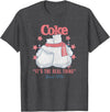 Coca-Cola Fourth of July Polar Bears Real Thing T-Shirt - Dark Heather Grey